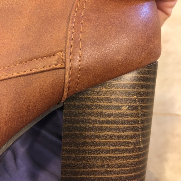 Brown high heel ankle boots - Picture 7 of 8